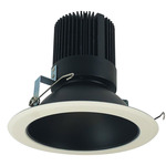 Marquise II 6IN 18W Round Open Reflector Downlight - Black Reflector / White Flange