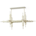 Larkspur Linear Pendant - Cream / Off White