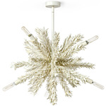 Larkspur Chandelier - Cream / Off White