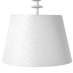 Etta Pendant - White / White