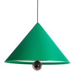 Cherry Pendant - Black / Mint Green