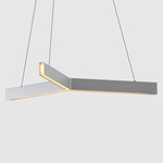 Tri Pendant - Brushed Aluminum