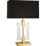 Lincoln Table Lamp - Modern Brass / Black