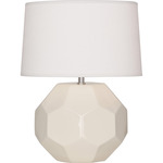 Franklin Table Lamp - Bone / Oyster Linen