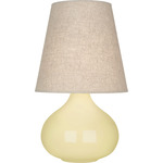 June Table Lamp - Butter / Buff Linen