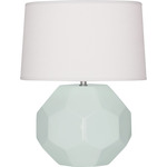 Franklin Table Lamp - Celadon / Oyster Linen