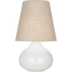 June Table Lamp - Lily / Buff Linen