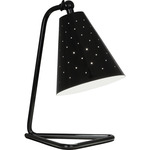 Pierce Accent Lamp - Piano Black / Piano Black