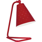 Pierce Accent Lamp - Ruby Red / Ruby Red