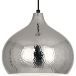 Dal Round Pendant - Polished Nickel / Polished Nickel