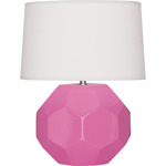 Franklin Table Lamp - Schiaparelli Pink / Oyster Linen
