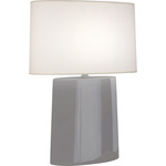 Victor Table Lamp - Smoky Taupe / Ascot White