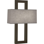 Doughnut Wall Sconce - Deep Patina Bronze / Smoke Gray