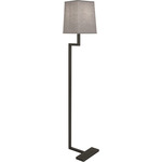 Doughnut Mini C Floor Lamp - Deep Patina Bronze / Smoke Gray