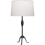 Grace Table Lamp - Deep Patina Bronze / Oyster Linen