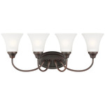 Holman Bathroom Vanity Light - Bronze / Satin Etched