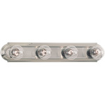 De Lovely Bathroom Vanity Light - Brushed Nickel