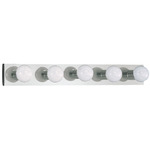 Center Stage Bathroom Vanity Light - Chrome