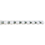 Center Stage Bathroom Vanity Light - Chrome