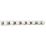 Center Stage Bathroom Vanity Light - Brushed Stainless Steel