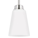 Kerrville Mini Pendant - Brushed Nickel / Satin Etched