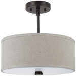 Dayna Ceiling Light - Bronze / Grey