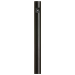 Aluminum Lamp Post with Photocell - Black