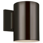 Cylinder Outdoor Wall Sconce - Bronze