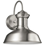 Fredricksburg Outdoor Wall Sconce - Satin Aluminum