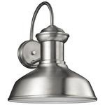 Fredricksburg Outdoor Wall Sconce - Satin Aluminum