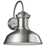 Fredricksburg Outdoor Wall Sconce - Satin Aluminum