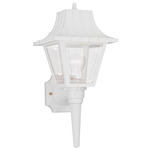 Signature 8720 Outdoor Wall Sconce - White / Clear