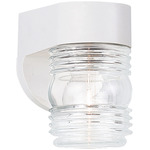 Signature 8750 Outdoor Wall Sconce - White / Clear