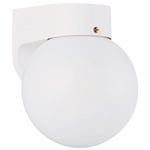 Signature 8753 Outdoor Wall Sconce - White / White