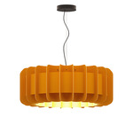 Clarissa Pendant - Black / Ocher / Ash