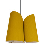 Julieta Pendant - Black / Ocher / Ash