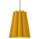 Olivia Pendant - Black / Ocher / Ash