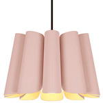 Renata Pendant - Black / Rose / Ash