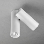 Haul Adjustable Double Ceiling Light - Matte White