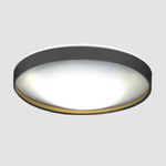 Alina Ceiling Light - Marengo Gray / Gold Lacquer / Satin Opal
