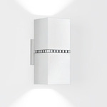 Dau Double LED Up / Down Wall Light - Matte White