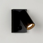 Haul Adjustable Wall Spot Light - Matte Black