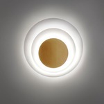 Elisa Wall Sconce - Gold / Satin Opal