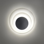 Elisa Wall Sconce - Gray / Satin Opal