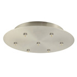 EZ Jack LED Multi-Light Canopy - Satin Nickel