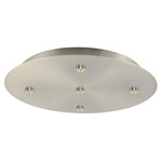 EZ Jack LED Multi-Light Canopy - Satin Nickel