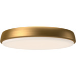 Laval Color-Select Ceiling Flush Light - Aged Gold / Frosted