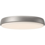 Laval Color-Select Ceiling Flush Light - Brushed Nickel / Frosted