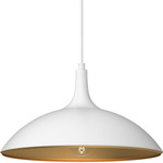 Abel Pendant - White / White