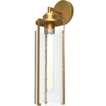 Belmont Wall Sconce - Aged Gold / Clear Water Glass